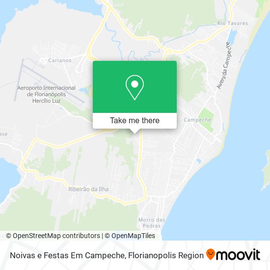 Noivas e Festas Em Campeche map