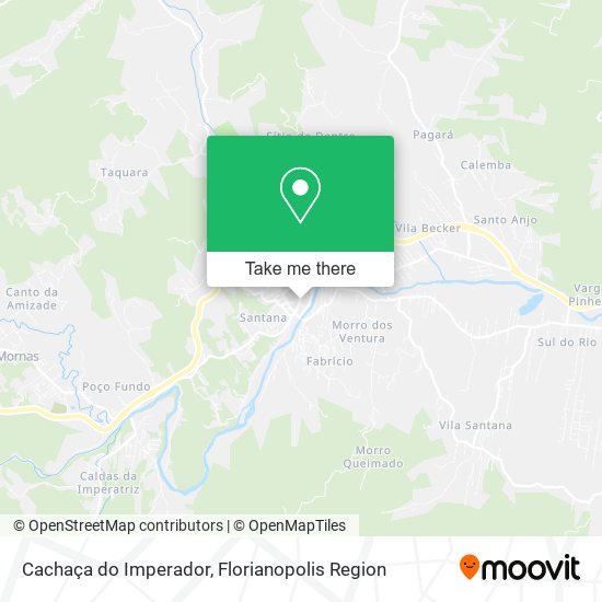 Cachaça do Imperador map