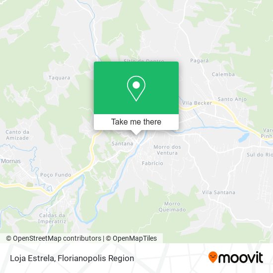 Loja Estrela map