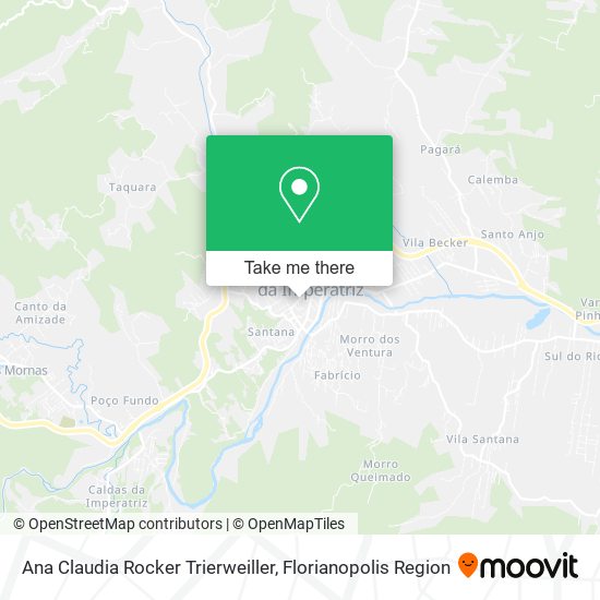 Ana Claudia Rocker Trierweiller map