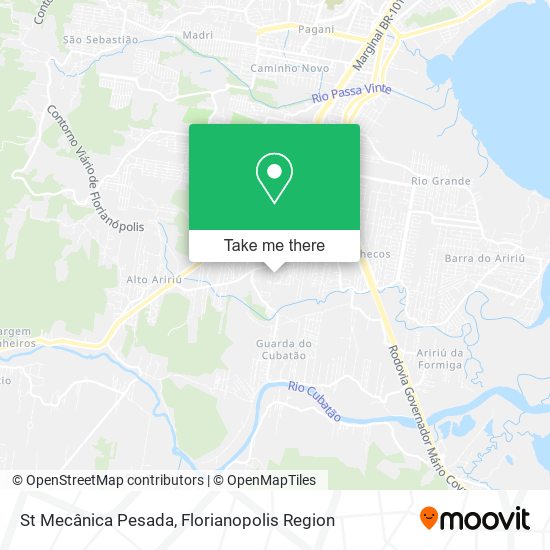 Mapa St Mecânica Pesada