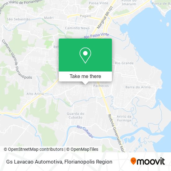 Gs Lavacao Automotiva map