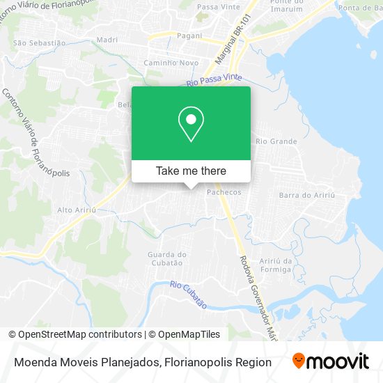 Moenda Moveis Planejados map