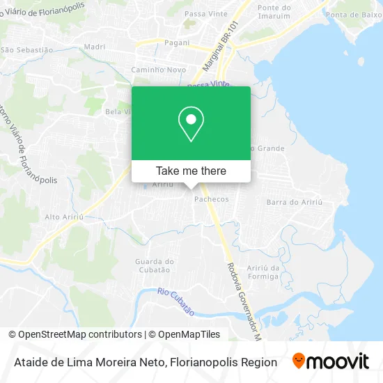 Ataide de Lima Moreira Neto map
