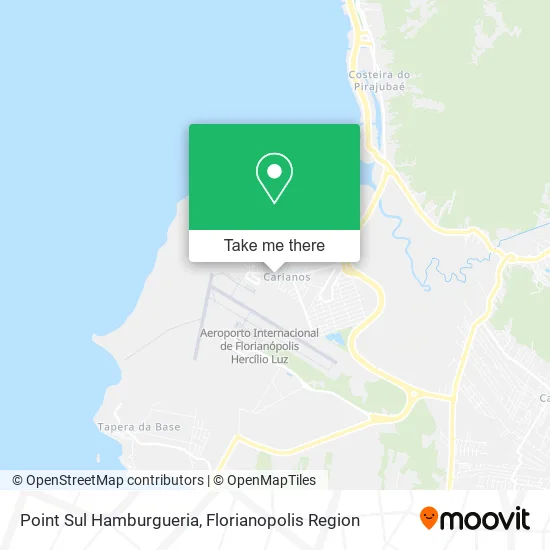Point Sul Hamburgueria map