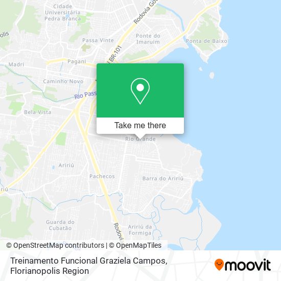 Treinamento Funcional Graziela Campos map