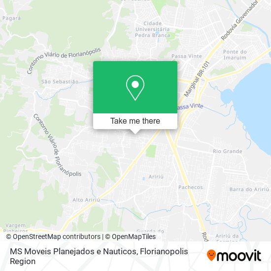 MS Moveis Planejados e Nauticos map