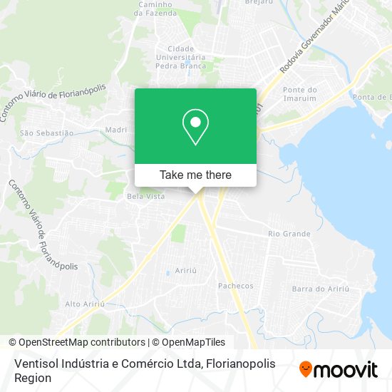 Ventisol Indústria e Comércio Ltda map