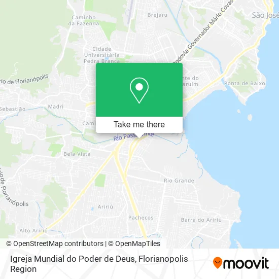 Igreja Mundial do Poder de Deus map