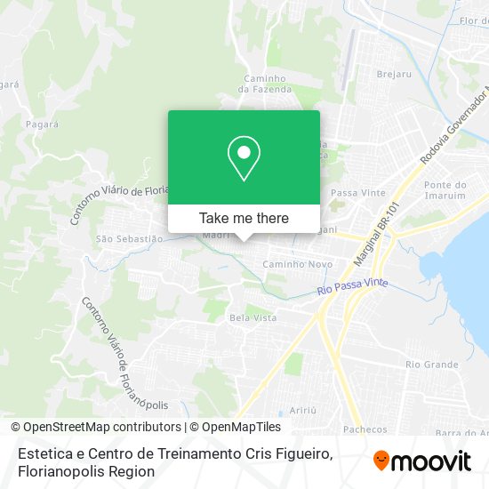 Estetica e Centro de Treinamento Cris Figueiro map