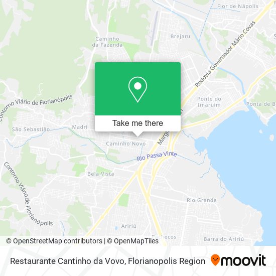 Restaurante Cantinho da Vovo map