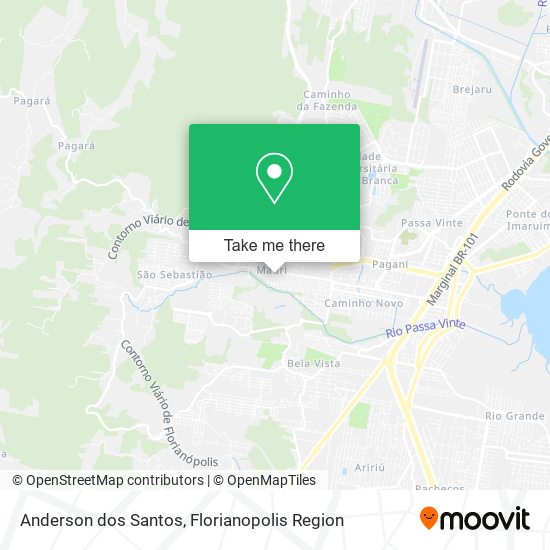 Anderson dos Santos map