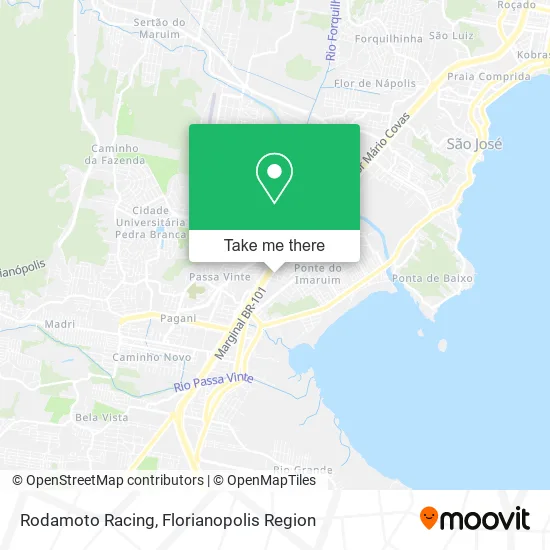 Rodamoto Racing map