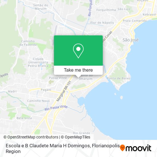 Escola e B Claudete Maria H Domingos map