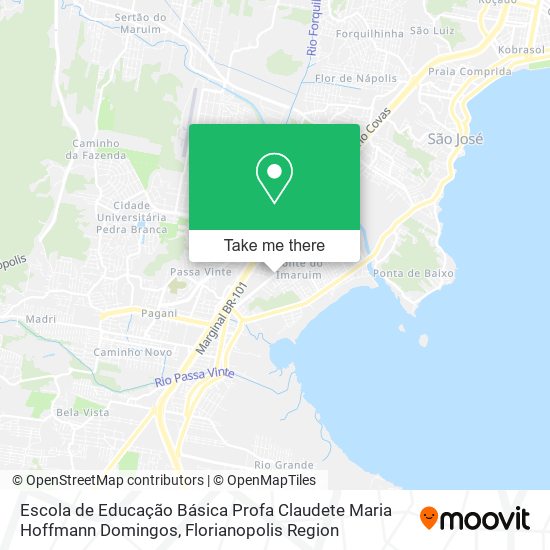 Escola de Educação Básica Profa Claudete Maria Hoffmann Domingos map