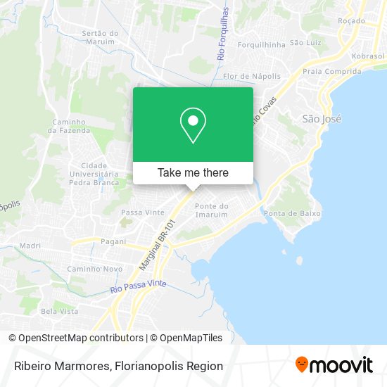 Ribeiro Marmores map