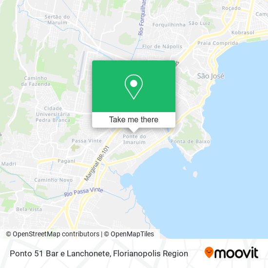 Ponto 51 Bar e Lanchonete map