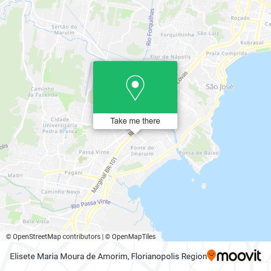 Mapa Elisete Maria Moura de Amorim