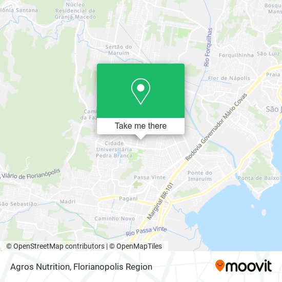 Agros Nutrition map