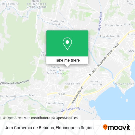 Jcm Comercio de Bebidas map