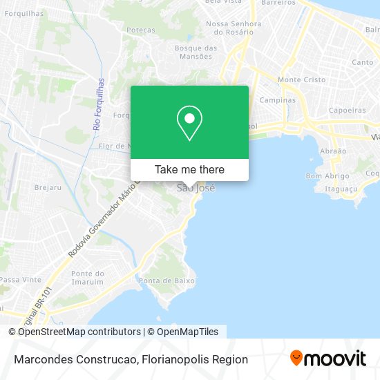 Marcondes Construcao map