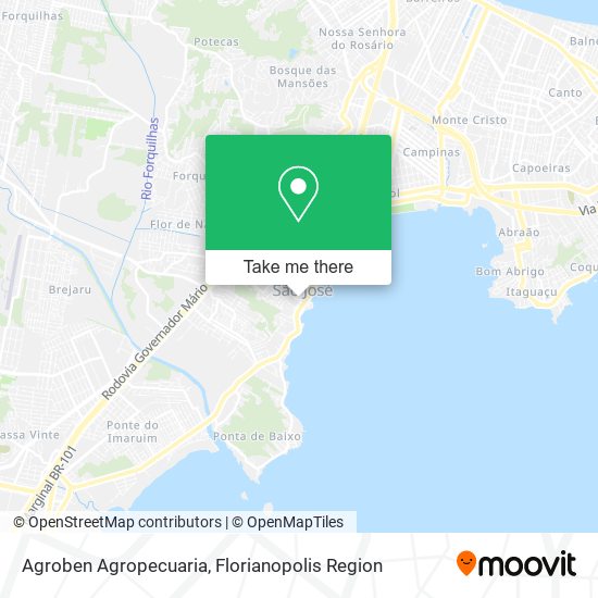 Agroben Agropecuaria map