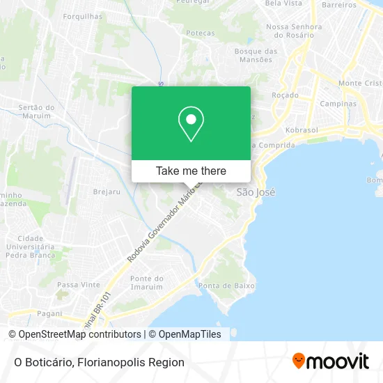 O Boticário map
