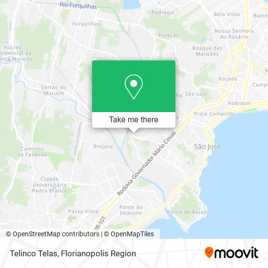 Telinco Telas map