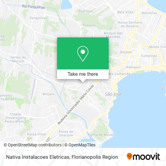 Nativa Instalacoes Eletricas map