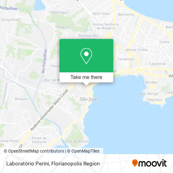 Laboratório Perini map