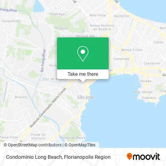 Condomínio Long Beach map