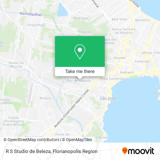 R S Studio de Beleza map