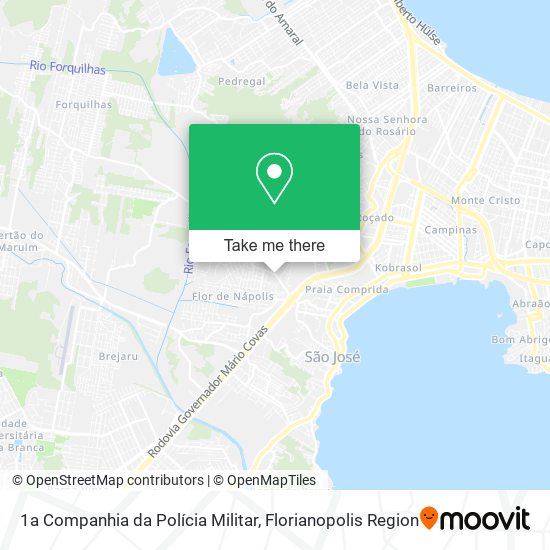 1a Companhia da Polícia Militar map