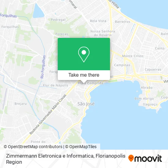 Zimmermann Eletronica e Informatica map