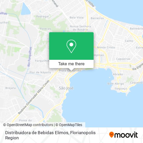 Distribuidora de Bebidas Elimos map