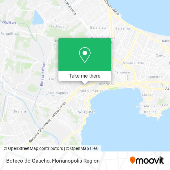 Boteco do Gaucho map