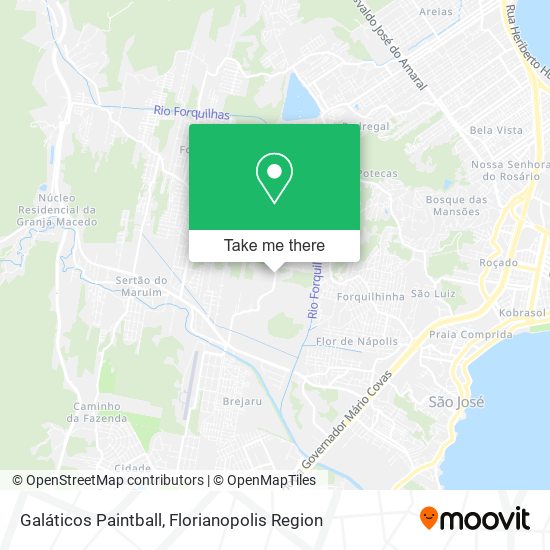 Galáticos Paintball map
