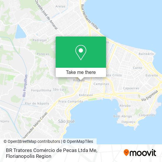 BR Tratores Comércio de Pecas Ltda Me map