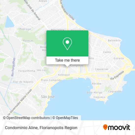 Condominio Aline map