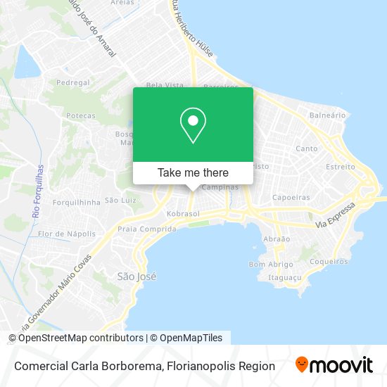 Comercial Carla Borborema map