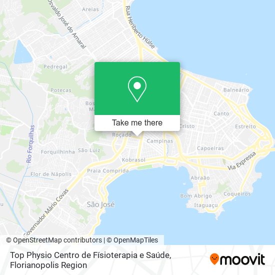 Top Physio Centro de Físioterapia e Saúde map