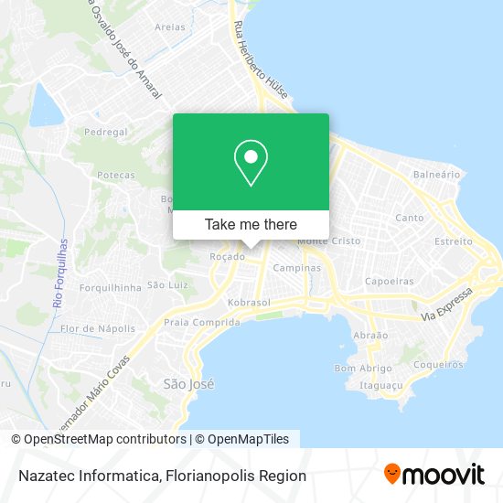 Nazatec Informatica map