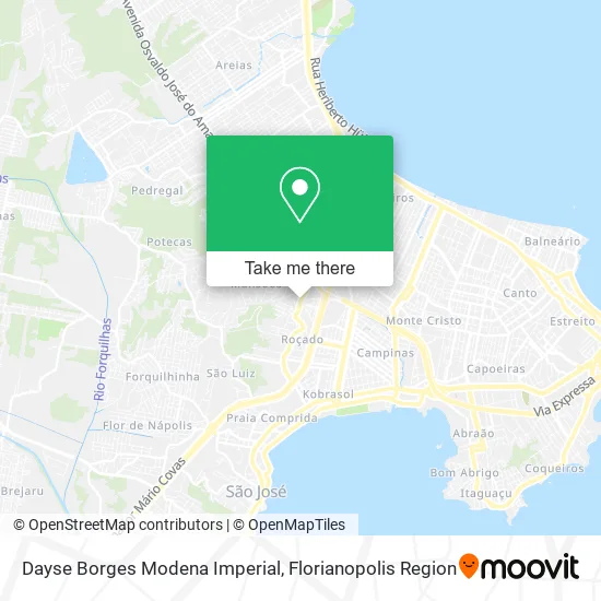 Dayse Borges Modena Imperial map