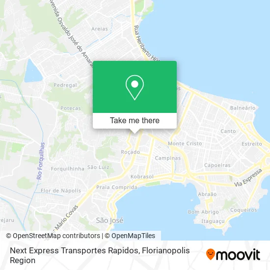Next Express Transportes Rapidos map