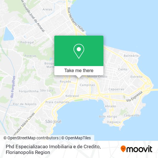 Phd Especializacao Imobiliaria e de Credito map