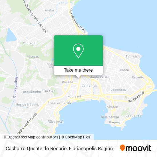 Cachorro Quente do Rosário map
