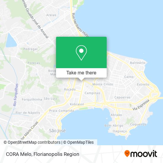 CORA Melo map