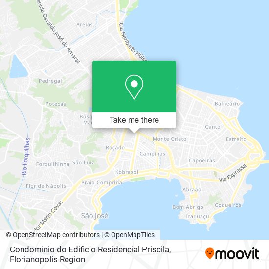Condominio do Edificio Residencial Priscila map