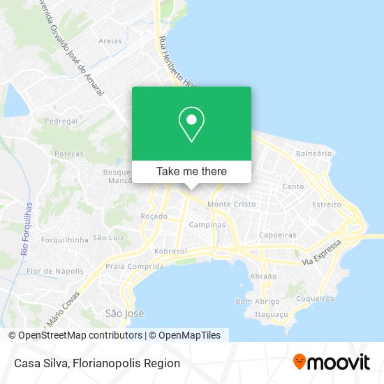 Casa Silva map