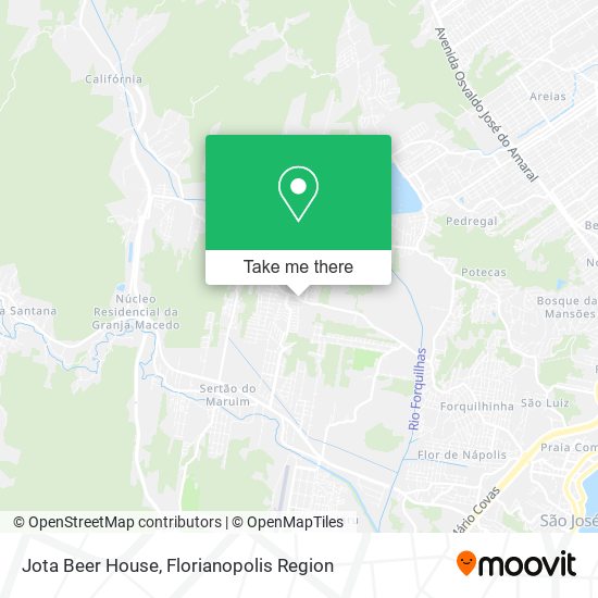 Jota Beer House map